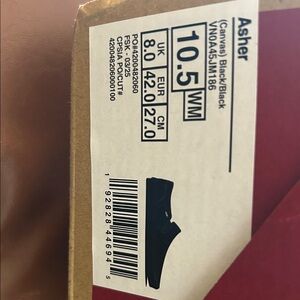 Vans Asher Women's Shoes - Black